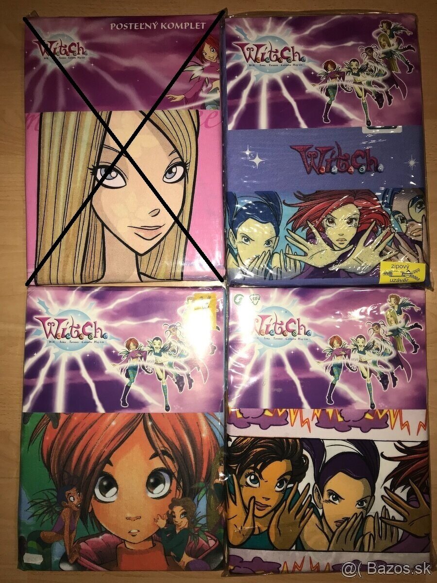 POSTEĽNÉ OBLIEČKY WITCH (3 druhy) - 10