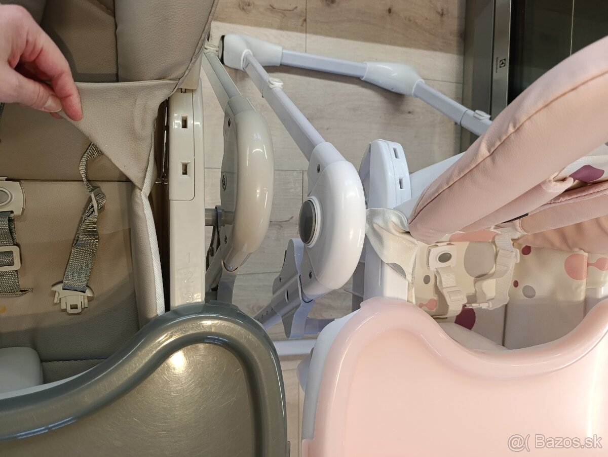 Jedálenské stoličky pre dvojičky - 10