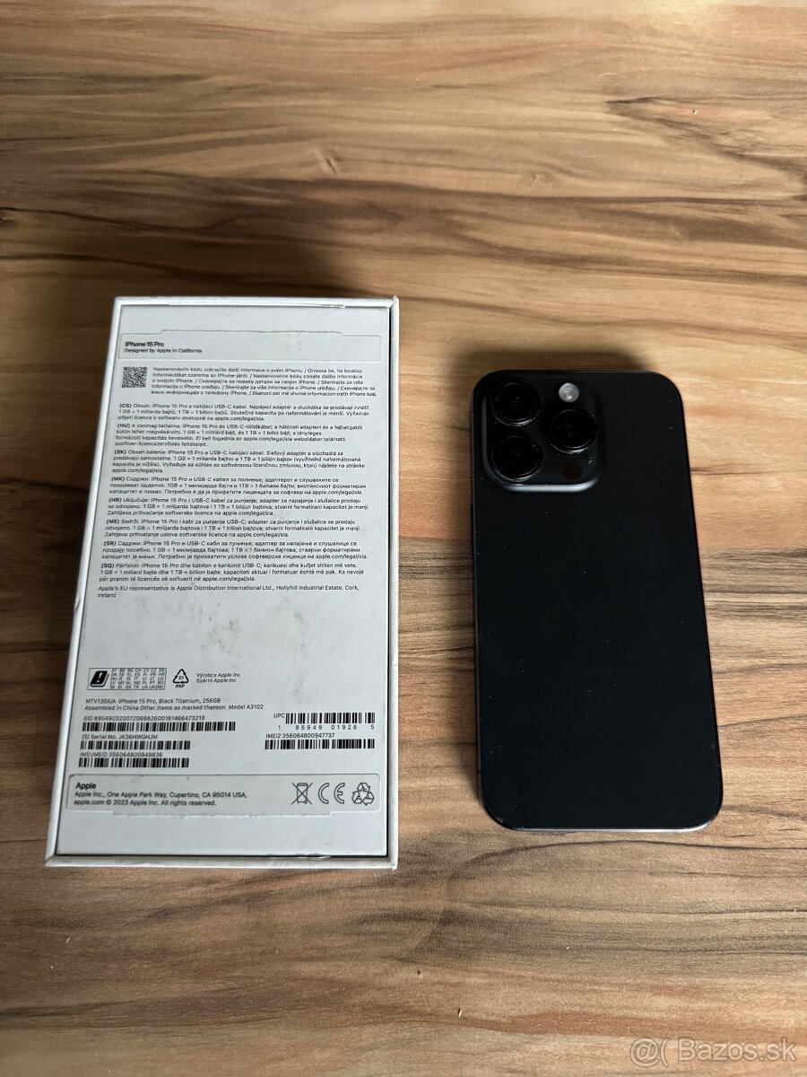 iphone 15 pro black 256gb - 10