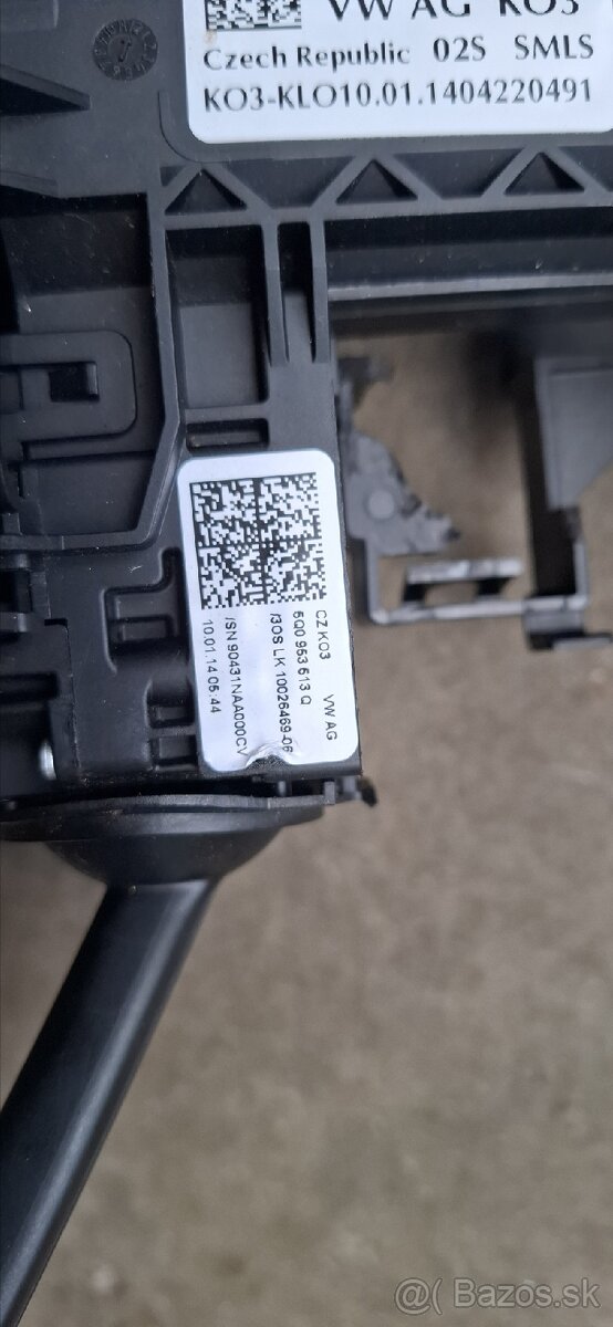 Podvolantový krúžok s páčkami Škoda Octavia 3 - 10