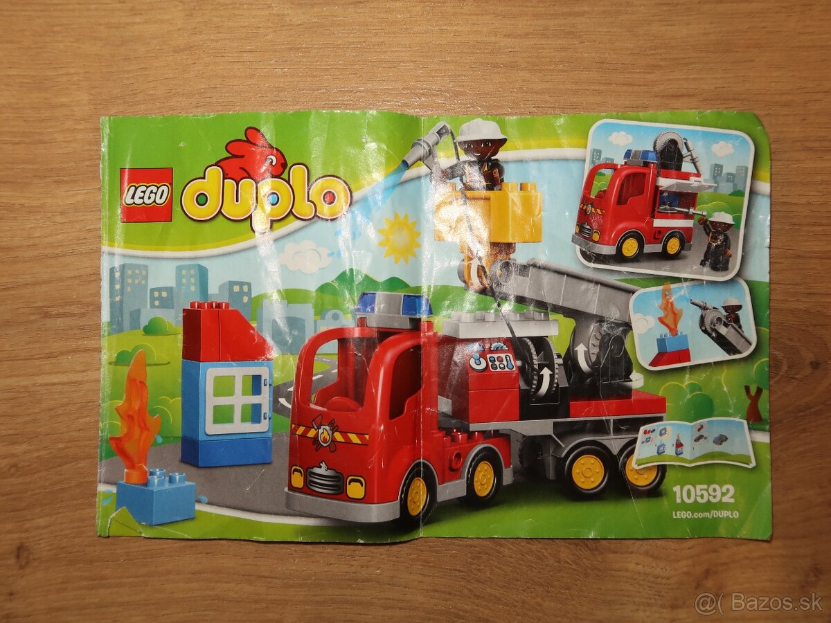 Lego DUPLO 10592 - Hasičské auto - 10