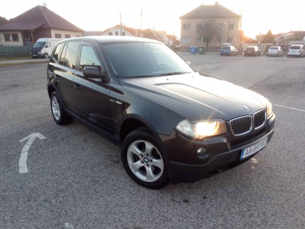 Predam BMW X3 2,0 D 4×4 110 KW M6,r..2007 - 10