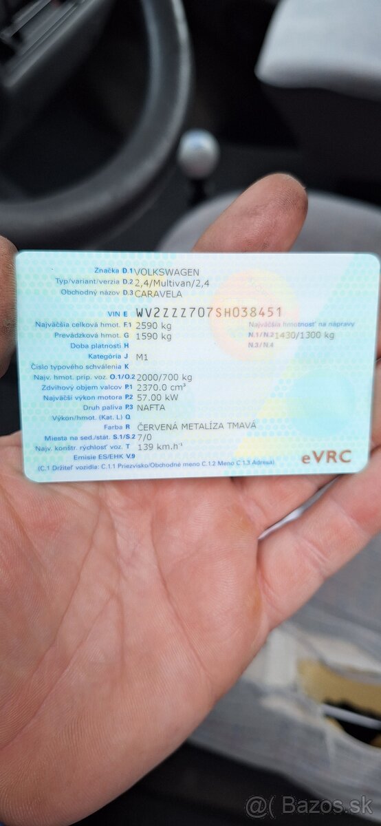 T4, Wolkswagen multivan2,4, caravela 2.4 7miest - 10