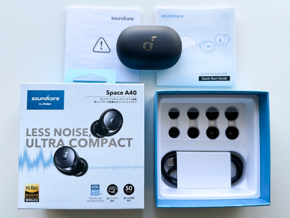 Vynikajúce Anker SoundCore SPACE A40 + obal, H30i - 10