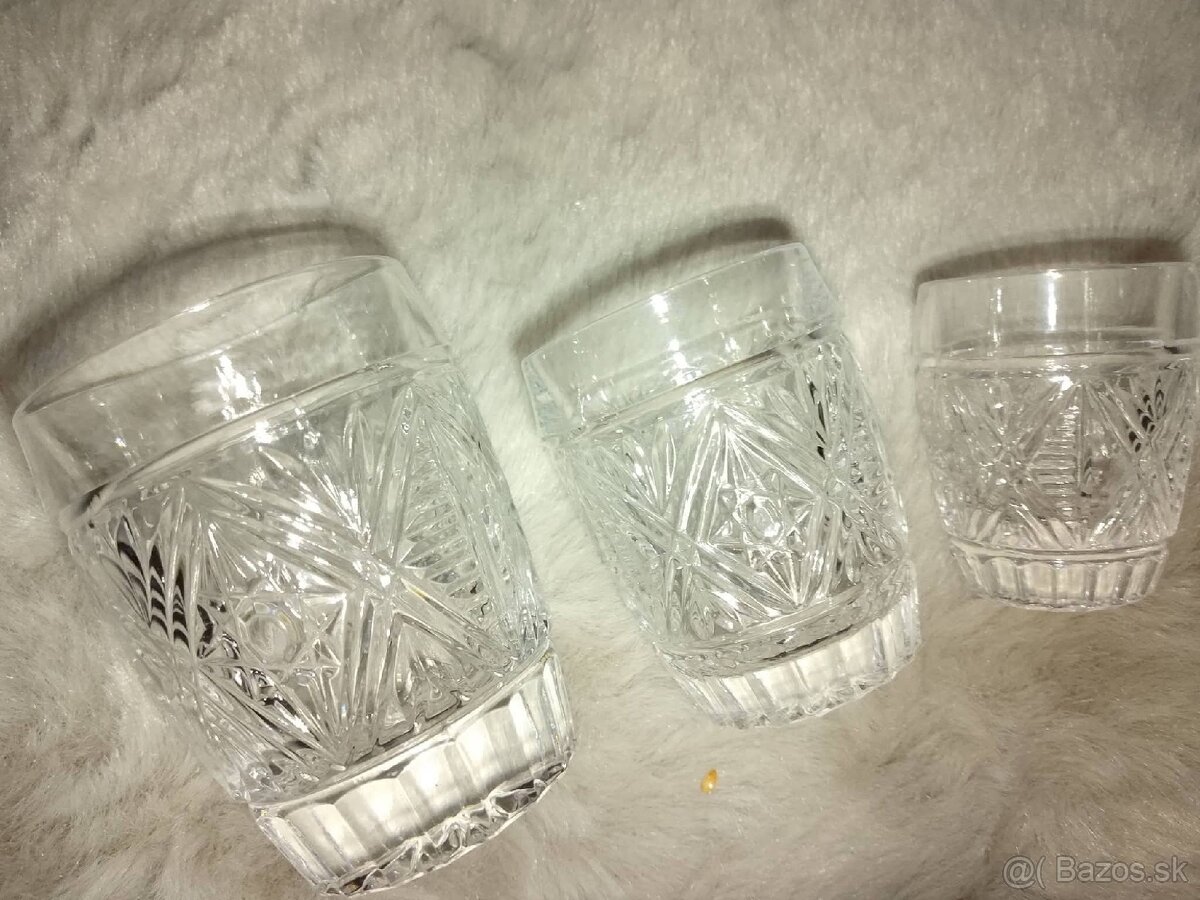 Váza 24%pbo, poháriky - 10