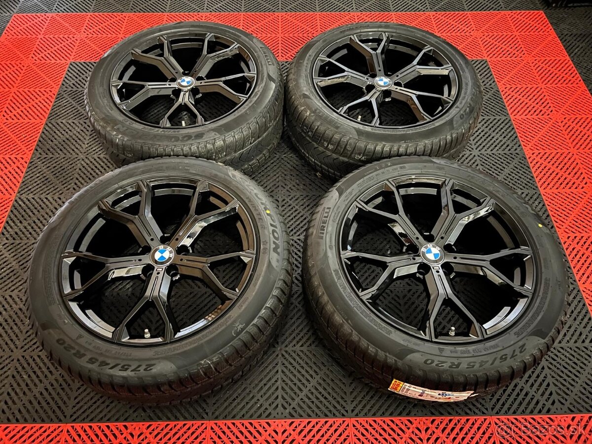 3. Alu BMW M-packet X5 X6 G06 G05 R20-zimné nové - 10