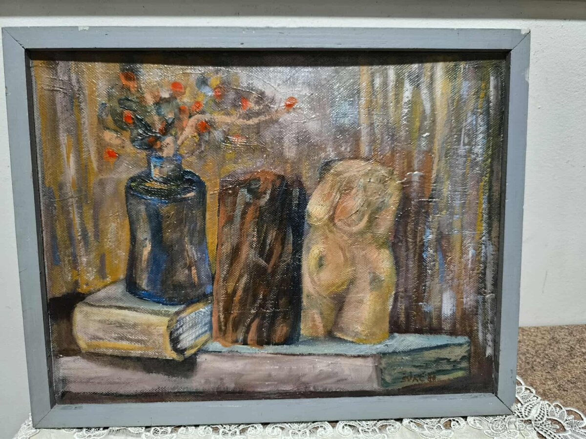 Jozef Švač - 3 x olejomaľba - 10