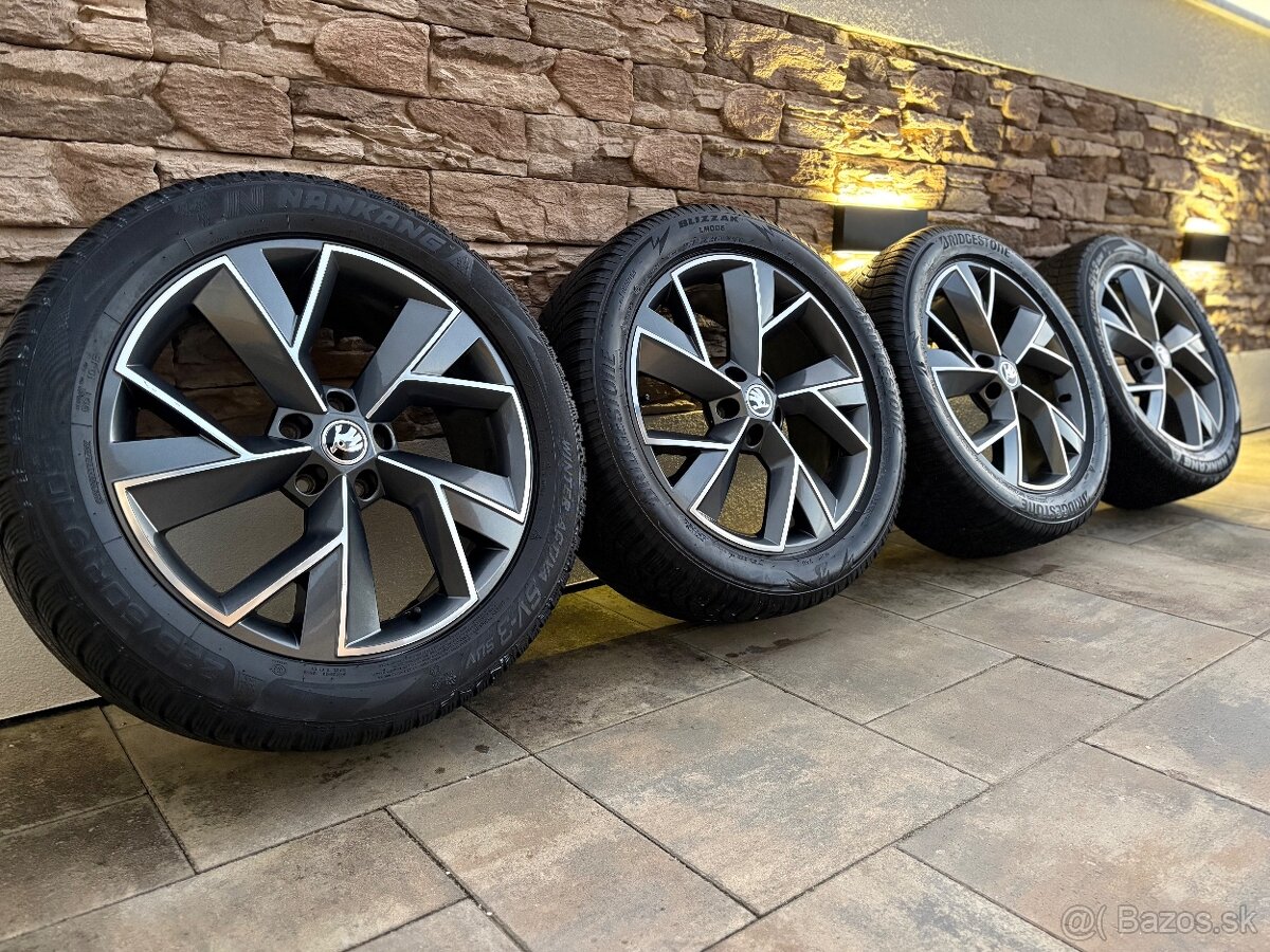 ZIMNÁ SADA SKODA TRIGLAV 5x112 R19 + ZIMNÉ PNEU 235/50 R19 - 10