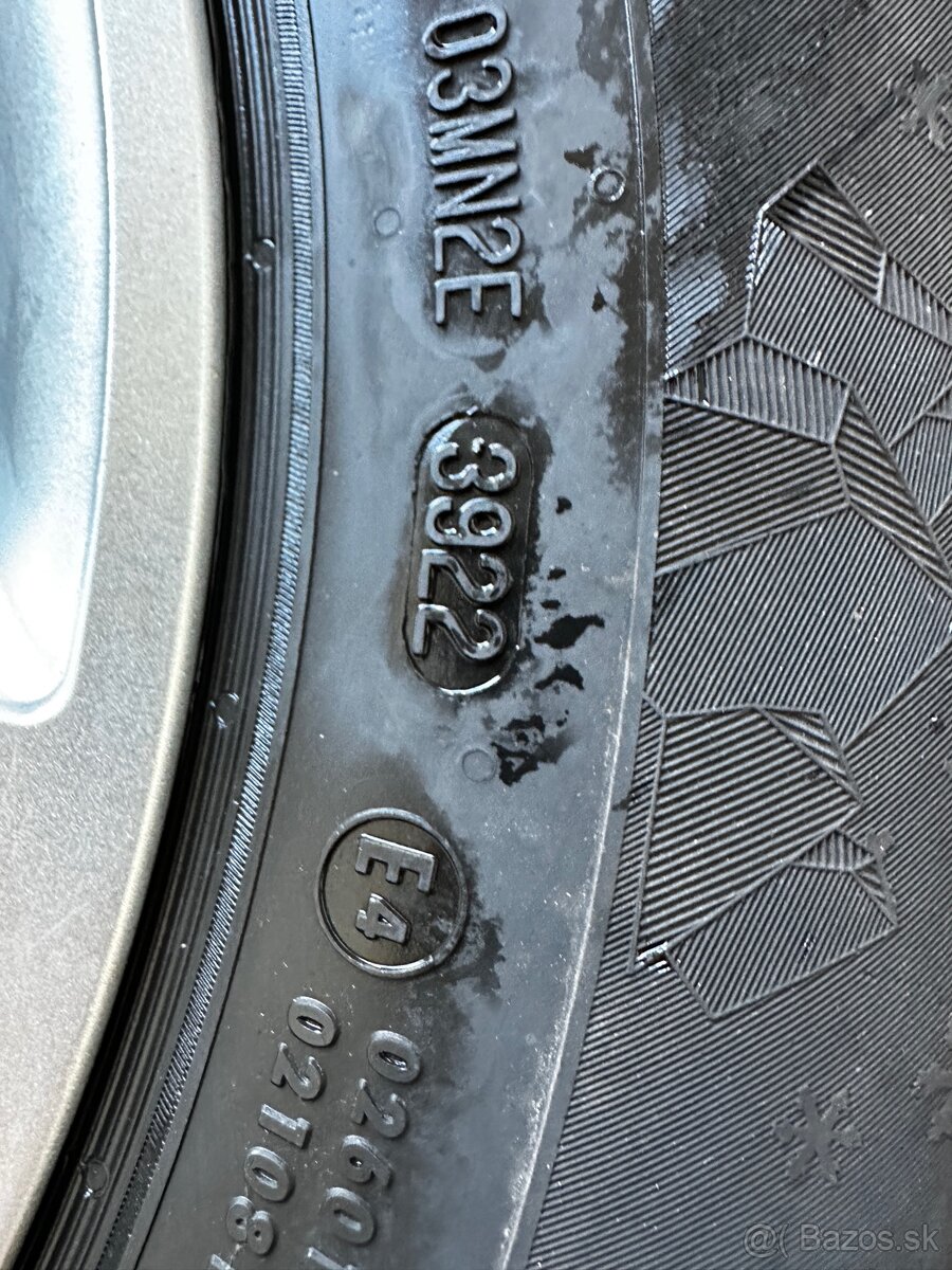 5x112 R16 7J + 215/65 Semperit zimné - 10