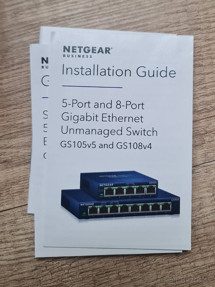 Netgear ProSAFE GS108 GbE switch - 10
