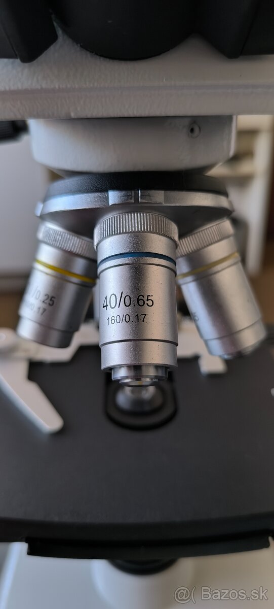 DIN semi - plan achromatické objektívy sada 3ks - 10