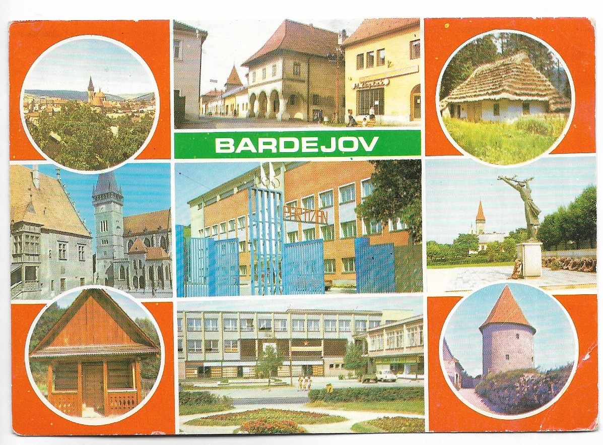 Bardejov (1-10) - vf, prejdené poštou - 10