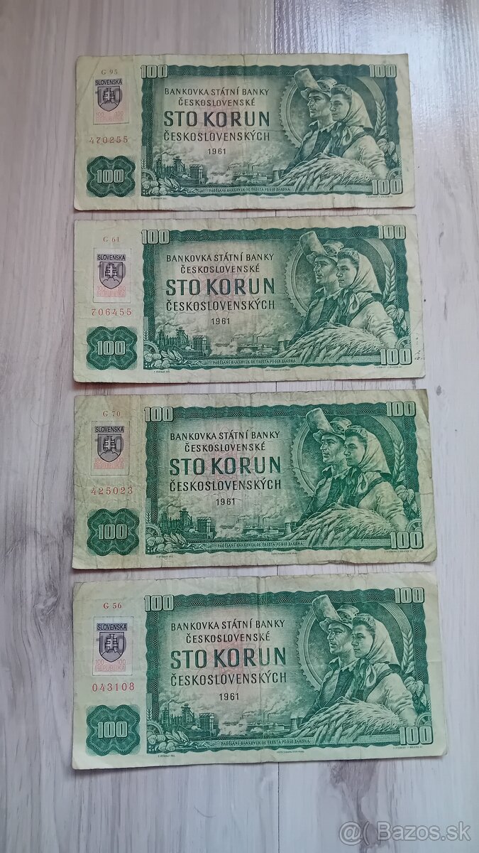 Slovenské a československé bankovky - 10