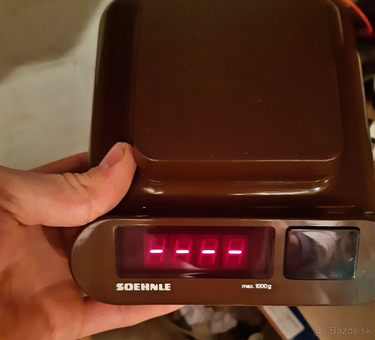 Retro digitální váha Soehnle, 70.-80. léta - 10
