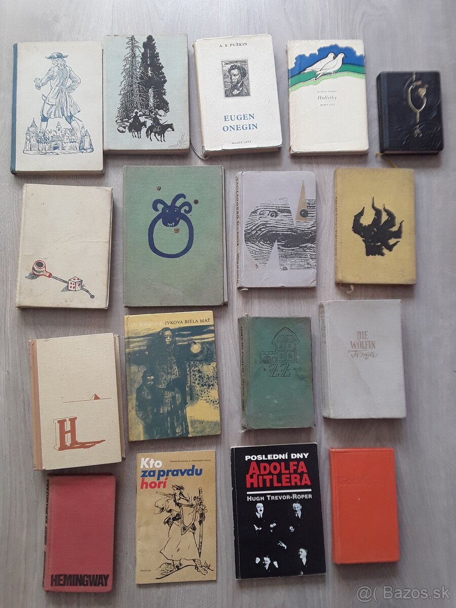 Rozne knihy retro i novsie, a mix ,lepolera retro - 10