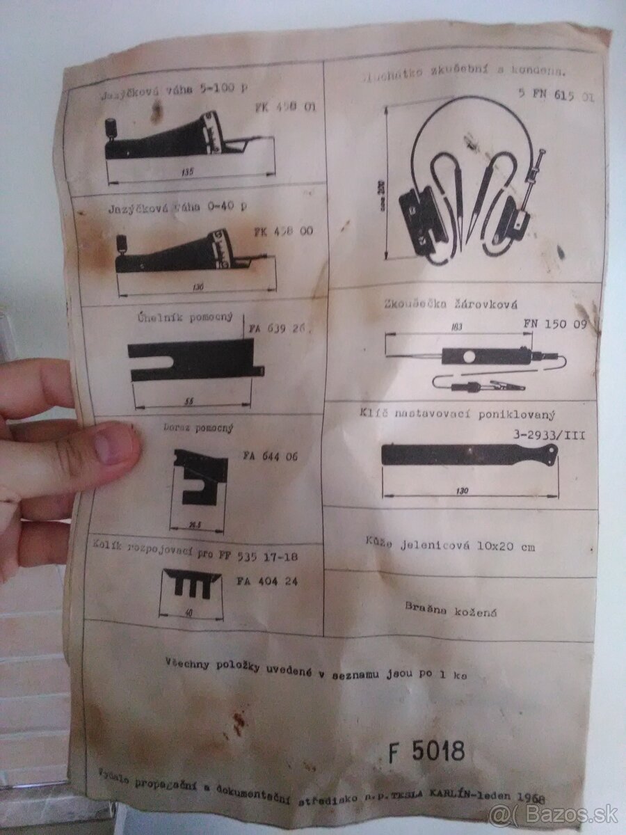 Sada náradia pre jemnú mechaniku - 10