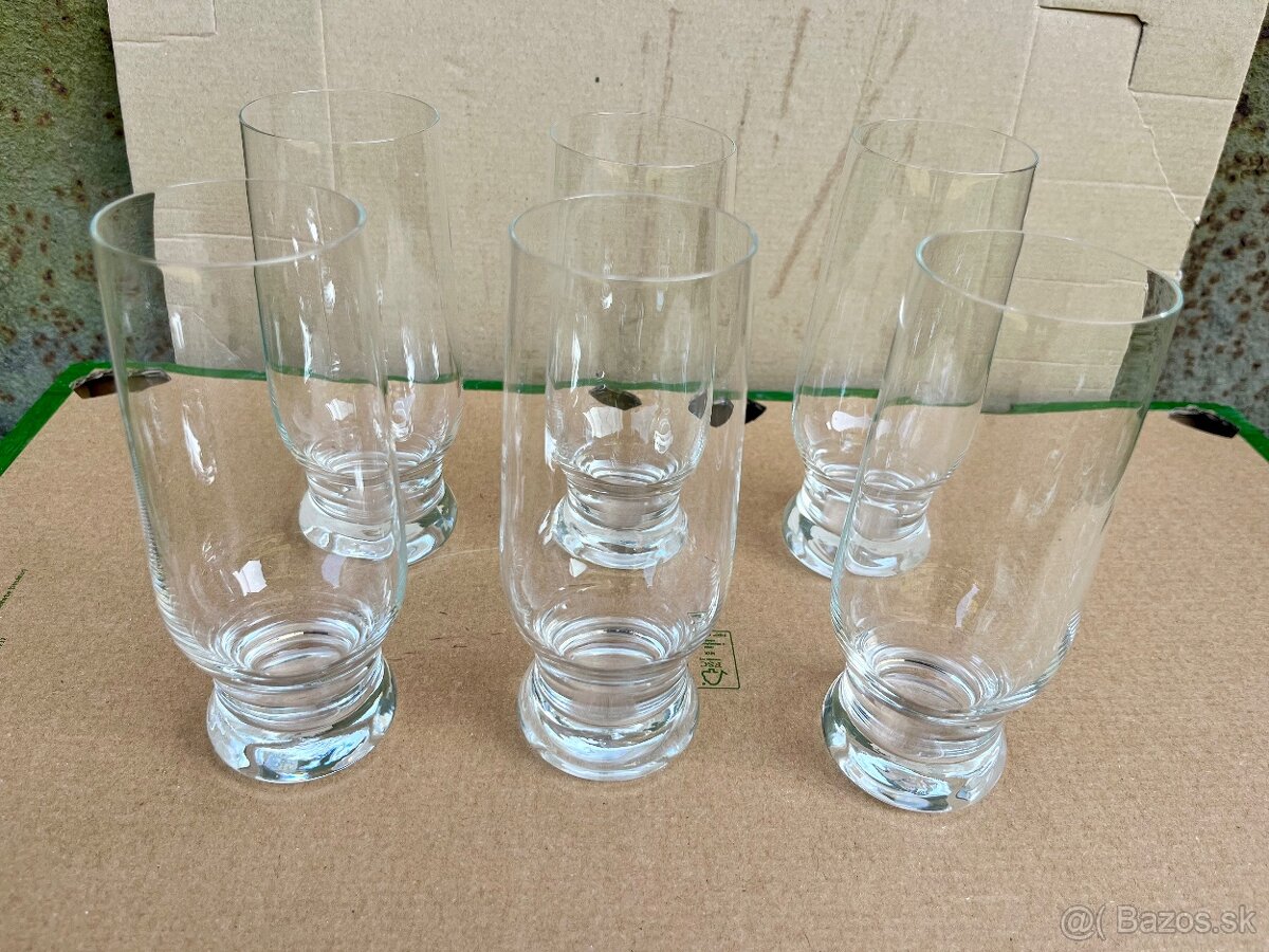 Predám sklenené poháre Rona - 10