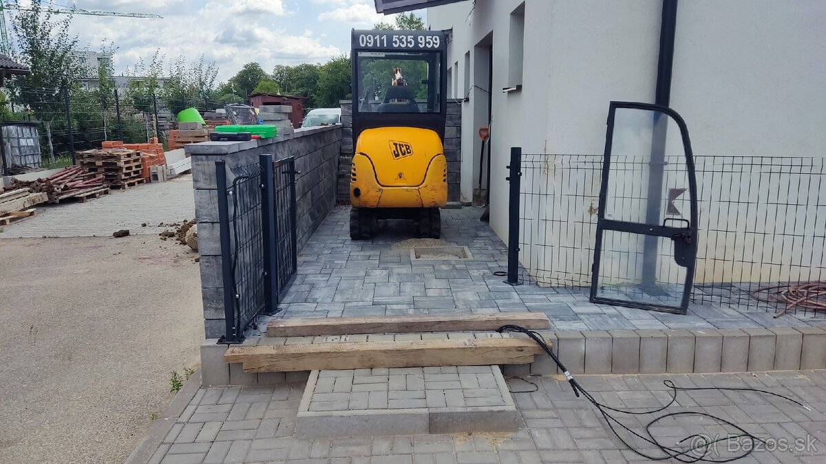 Výkopové práce minibagrom - 10