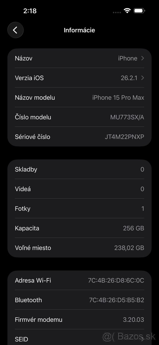 iPhone 15 Pro Max 256 GB Black Titanium - 10