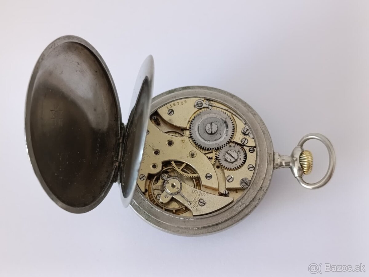 Kapesní hodinky JUNGHANS - erotický motiv - 10