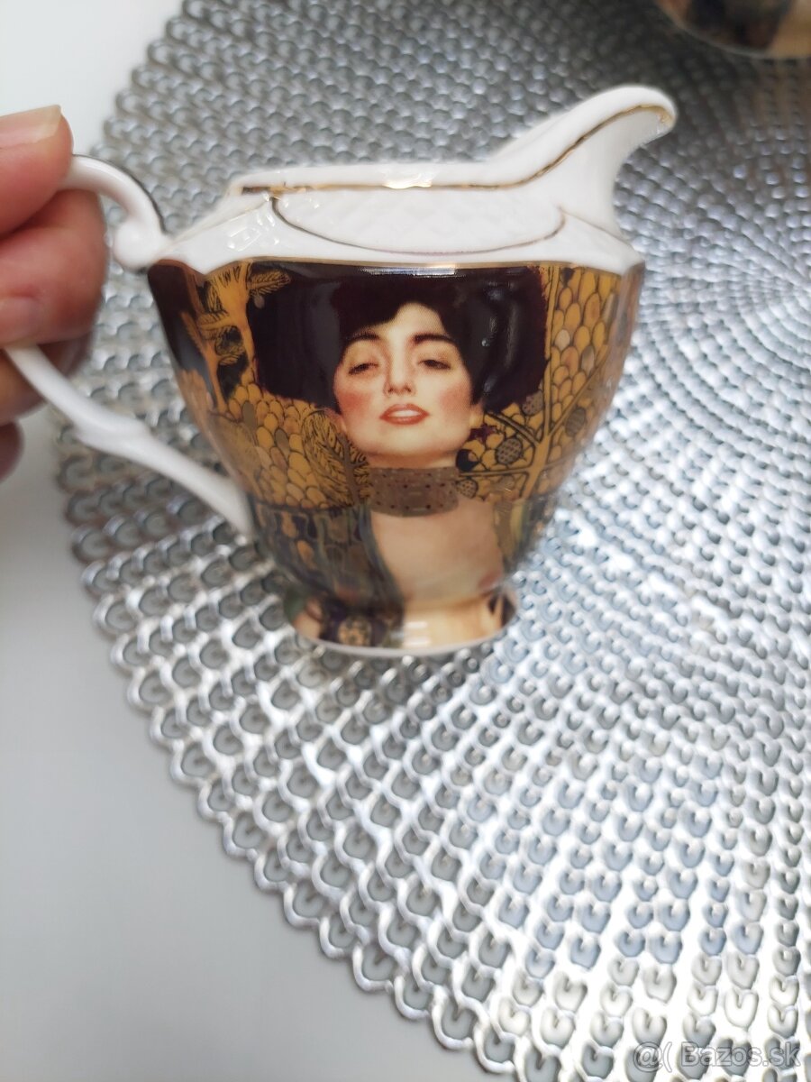 Luxusná porcelanová súprava GUSTAV KLIMT - 10