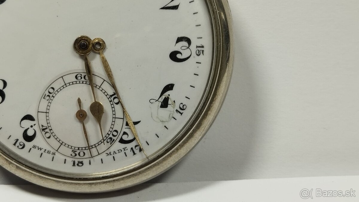 Panské kapesní hodinky DOXA s medailema - 10