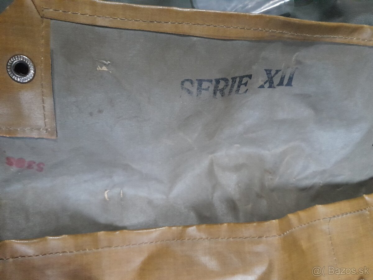 Plynová maska, taška, filter, očnice, Civilná ochrana, ČSLA - 10