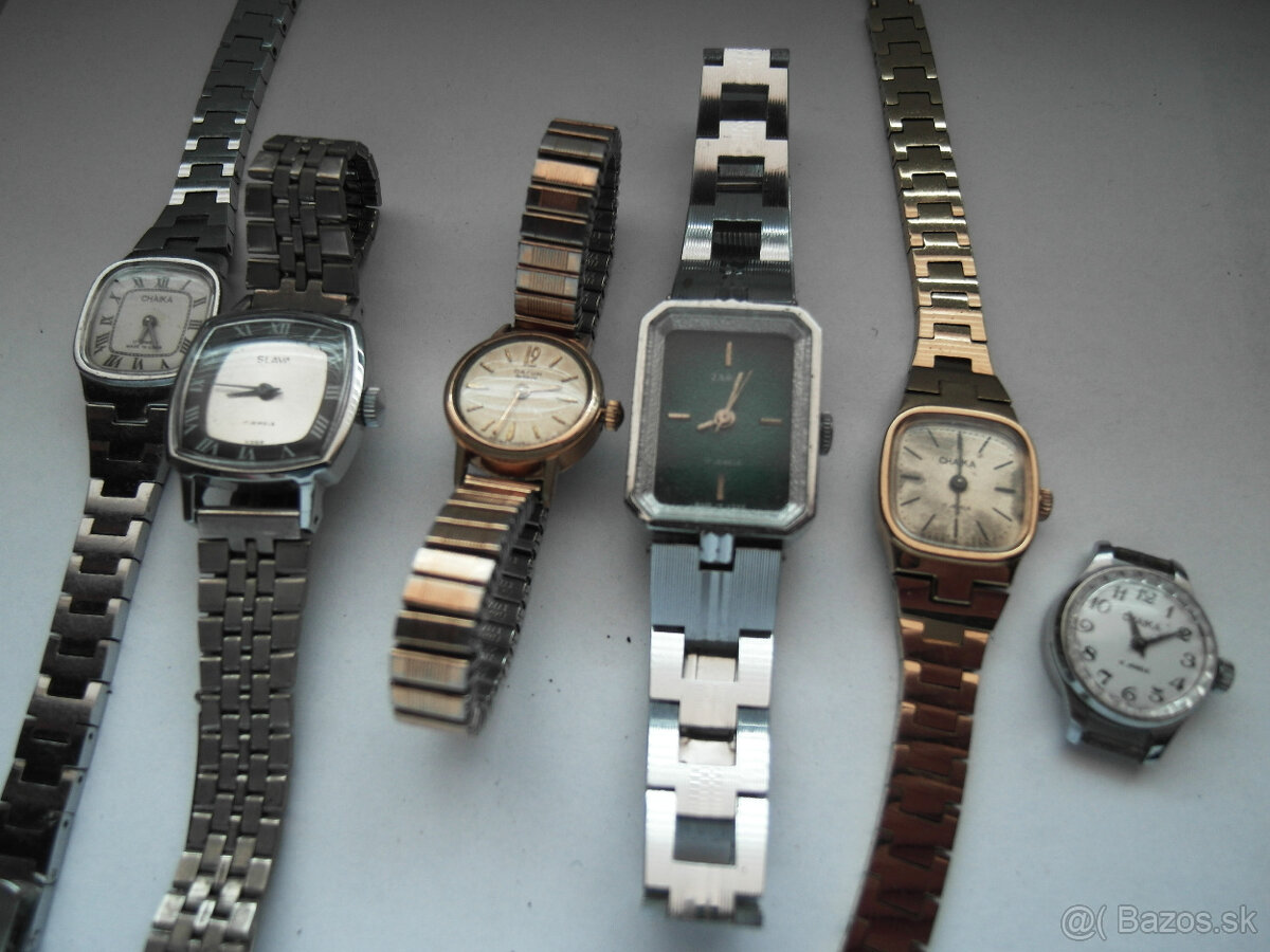 Náramkové hodinky dámske 6ks - 10