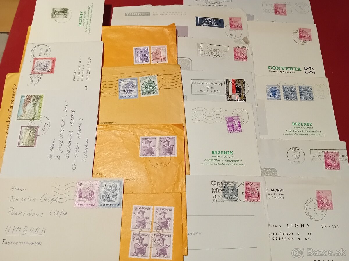 Známky Rakúsko v albume - 10