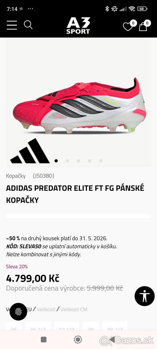 Adidas PREDATOR ELITE FT FG - 10