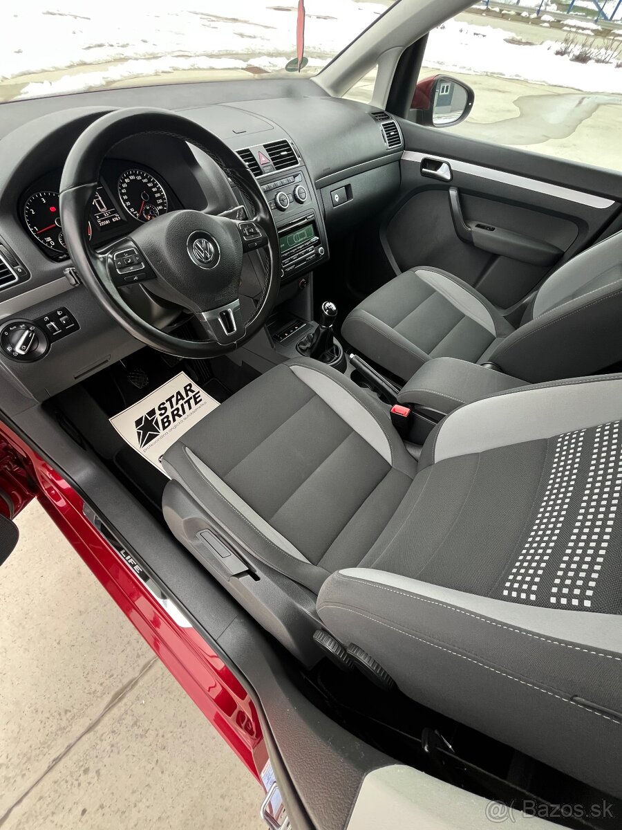 VW Touran 2.0TDI 7miest,Ťažné,Servis VW - 10