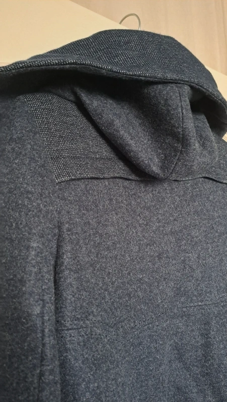 Krásny modrý - teplý kabát veľ. 42 - 10