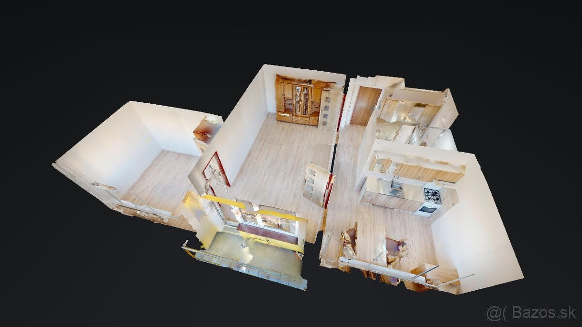 2-izbový byt na prenájom – Dolný Kubín, Veľký Bysterec - 10