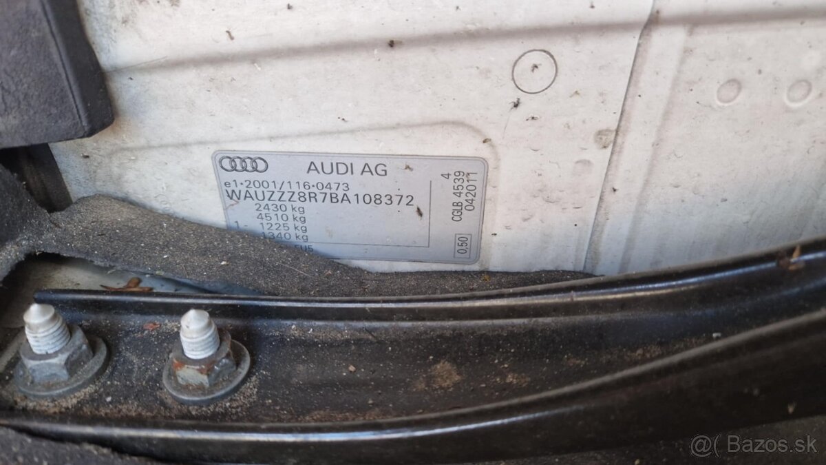 Audi Q5 2,0TDI 125kw kód motora: CGL - 10