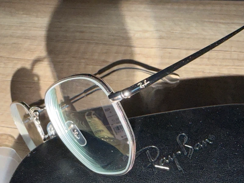 NOVÉ RayBan Hexagonal Silver okuliare PC 130€ - 10