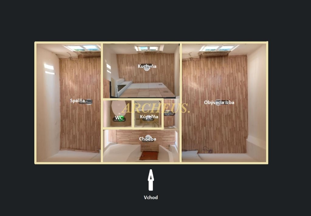 NA PREDAJ, 2 IZBOVÝ BYT, 43m2, PAVLOVIČOVO NÁMESTIE, PREŠOV - 10