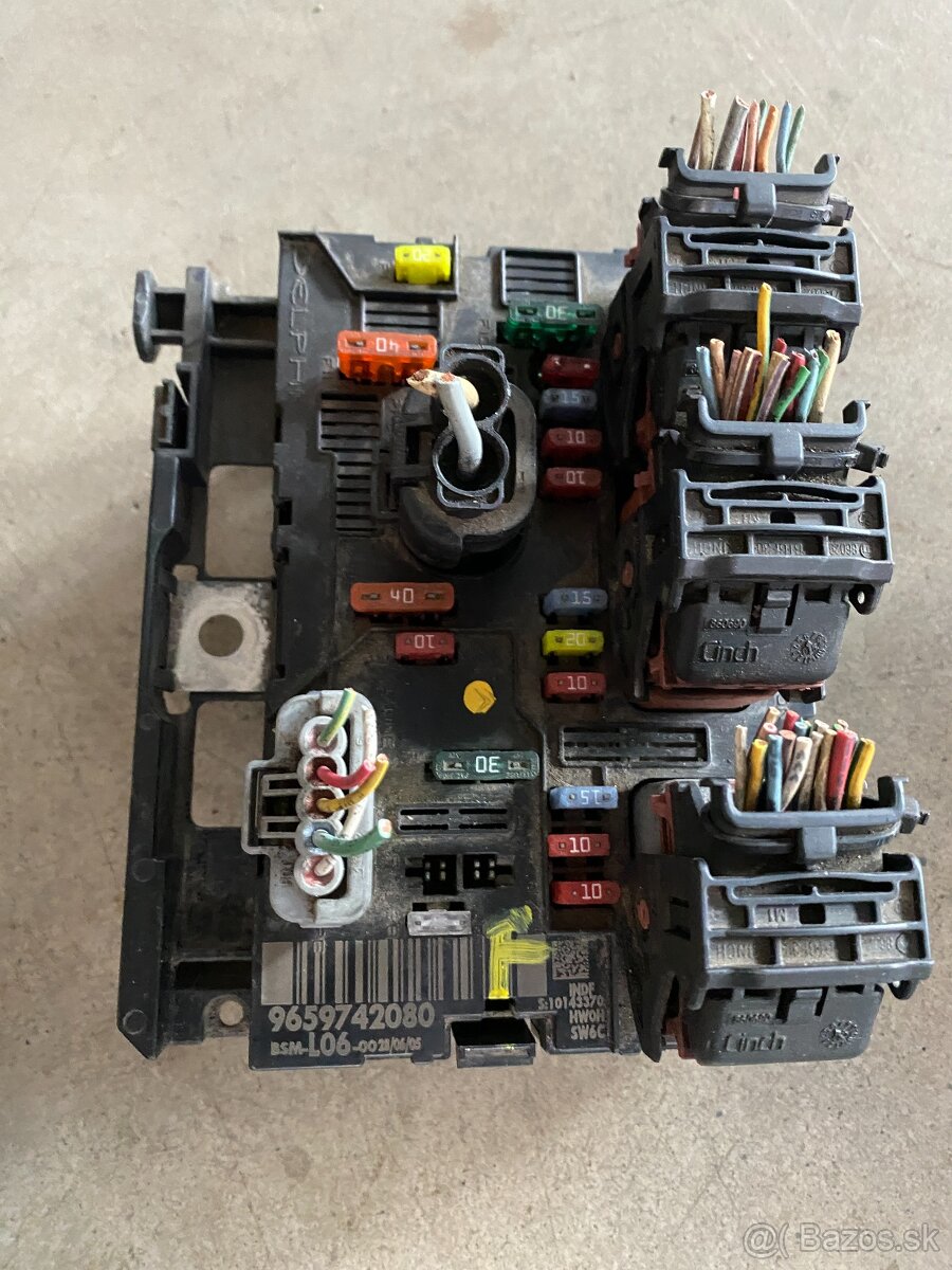 BSM jednotka Peugeot Citroen - 10