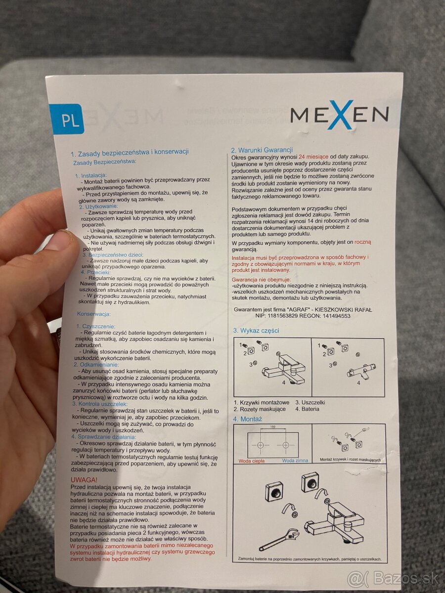 Mexen Libra vaňová batéria - 10