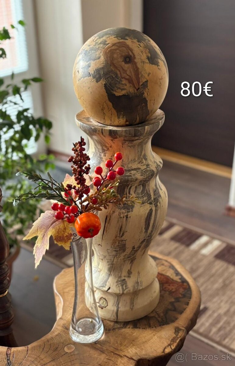 Svietniky z dreva, ručná praca - 10