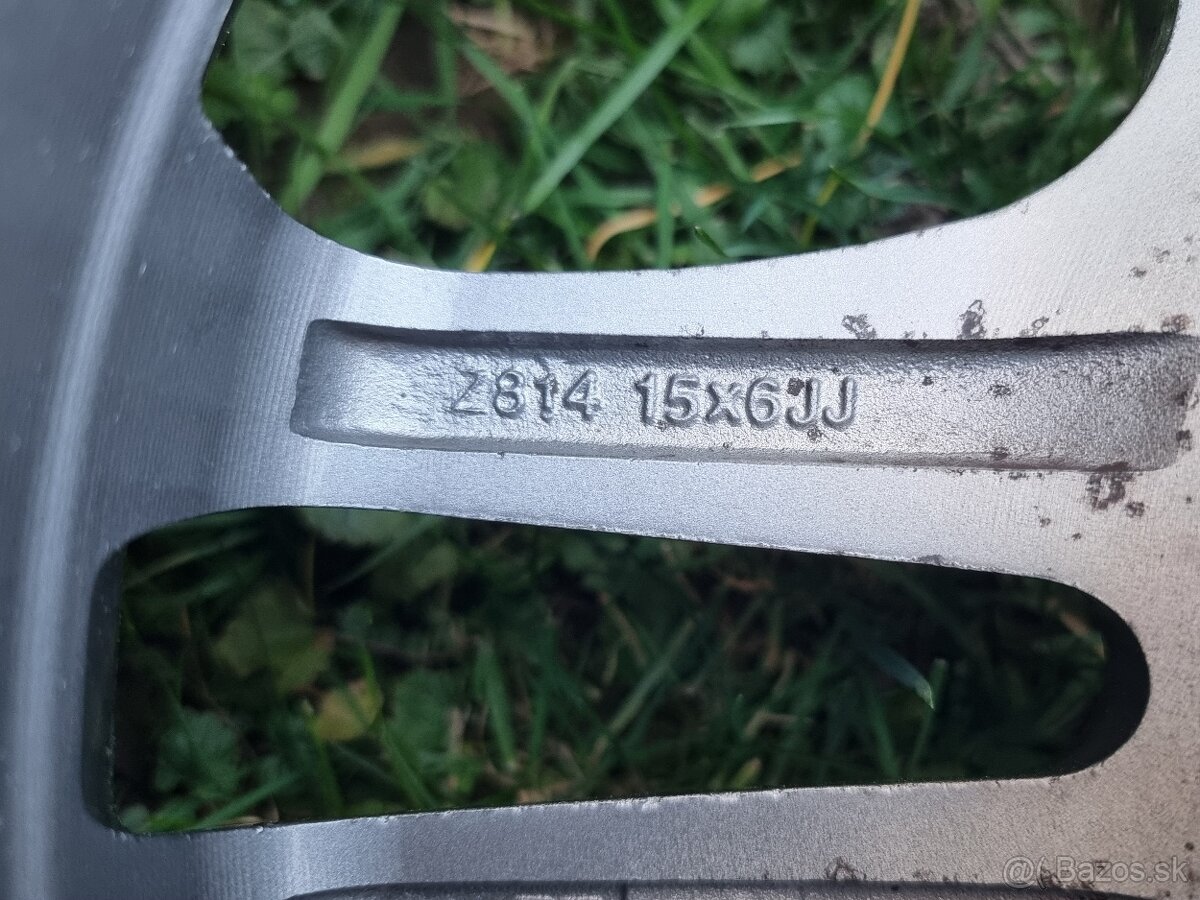 Hliníkové disky FIAT - R15 4x98 6J ET35 - 10