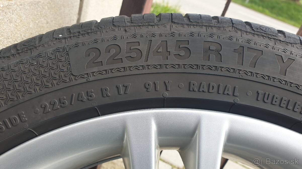 BMW M hlinikove disky r17 s letnymi pneu - 10