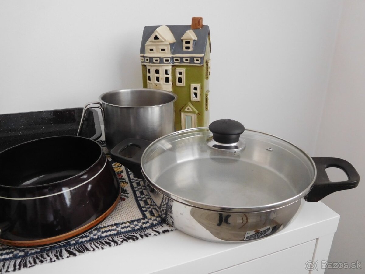 Samltované do kuchyne pekáče, hrnce Hrnce, panvice, - 10