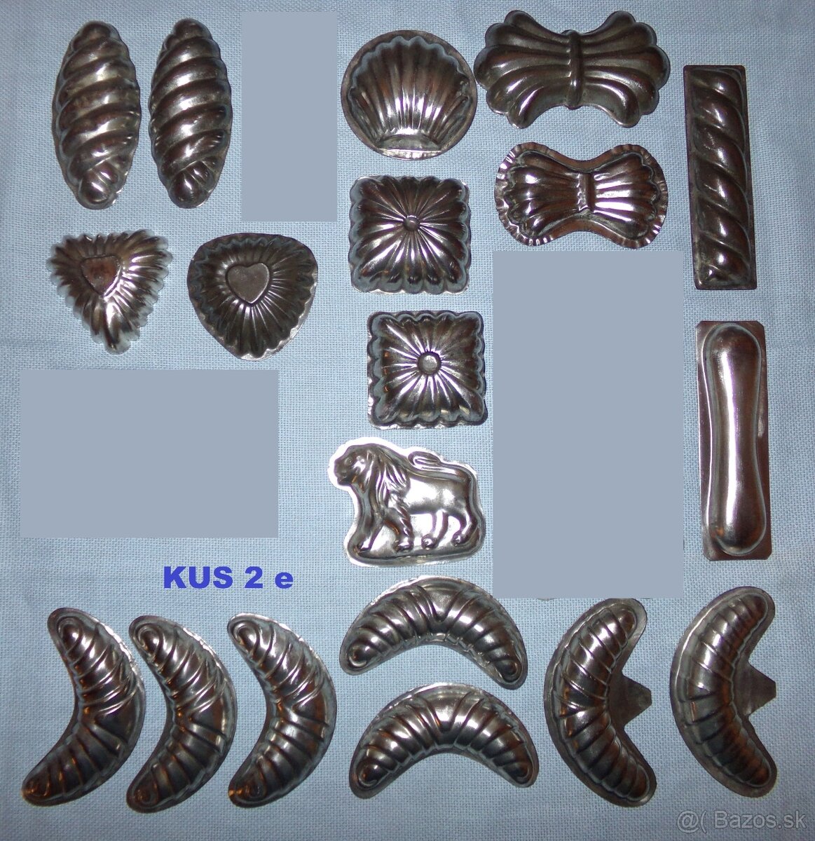 FORMIČKY A VYKRAJOVAČKY, DOBOVÉ na pečenie, pre zberateľov - 10