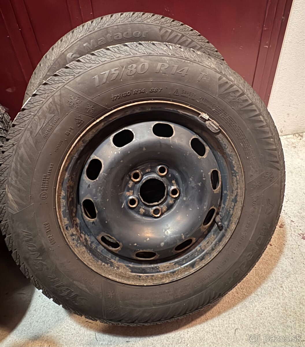 Zimne komplet R14 175/80 - 10