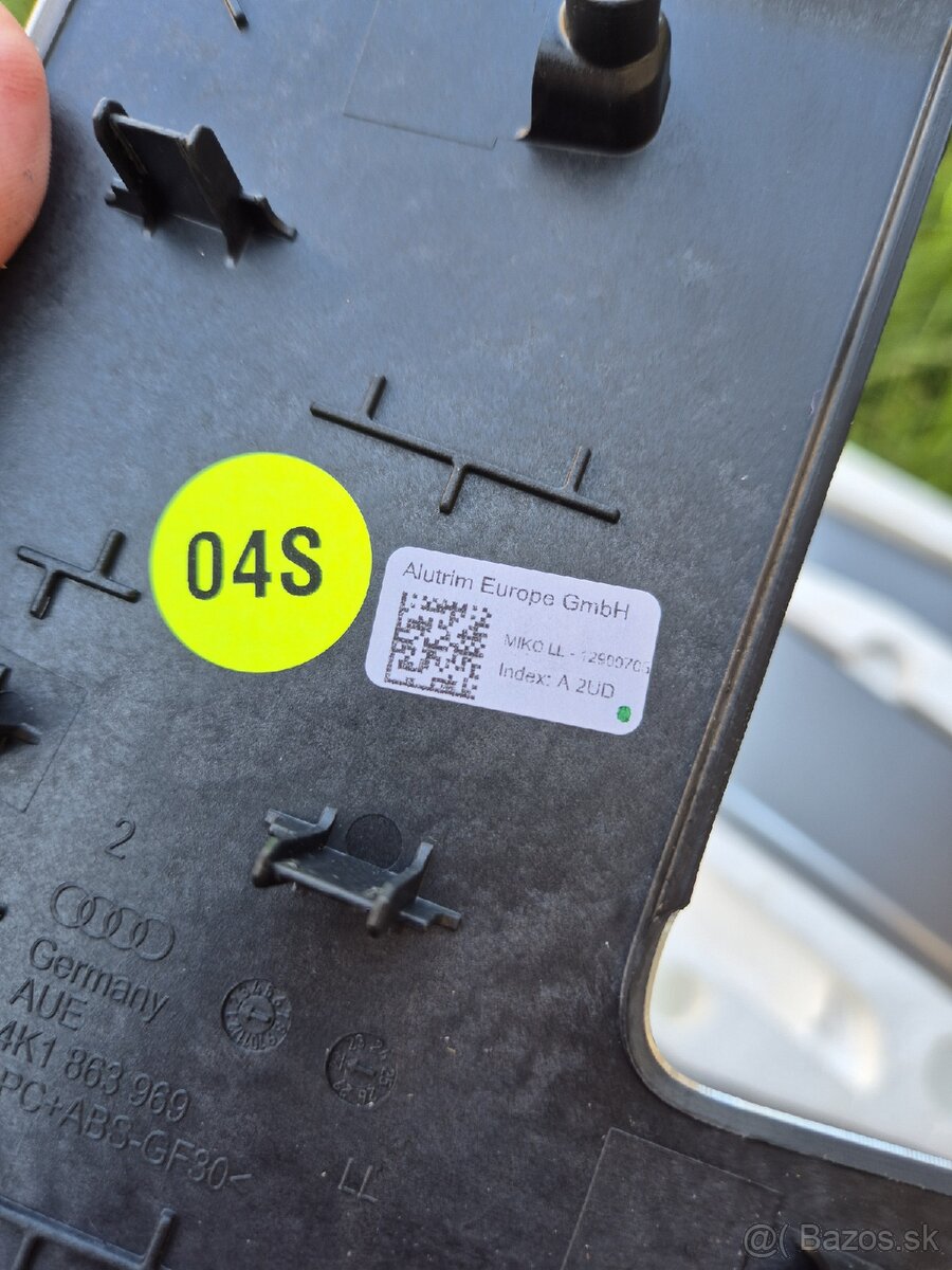 DEKOR INTERIÉROVE LIŠTY AUDI S7 C8 4K - 10