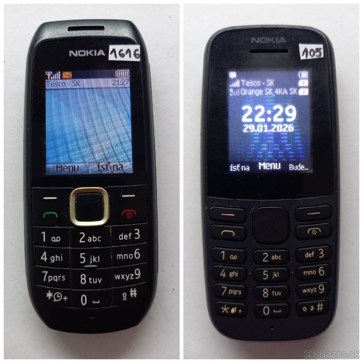 NOKIA Klasické tlačitkové - 10