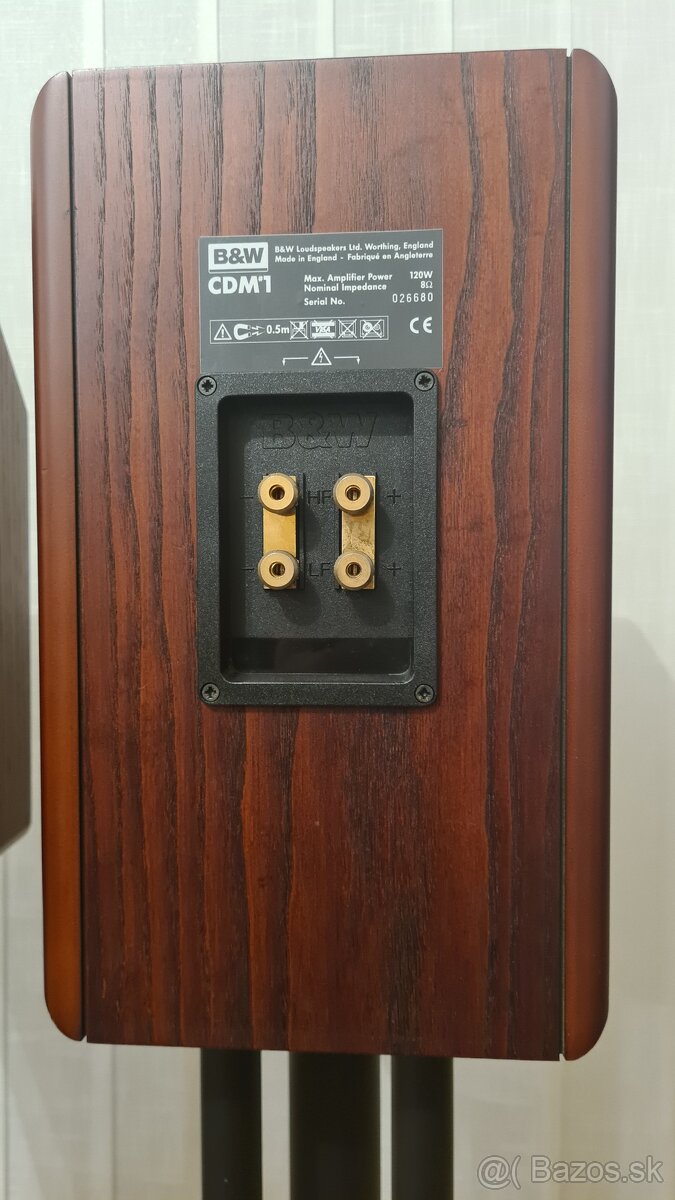 Bowers & Wilkins - CDM1 rosewood - - 10