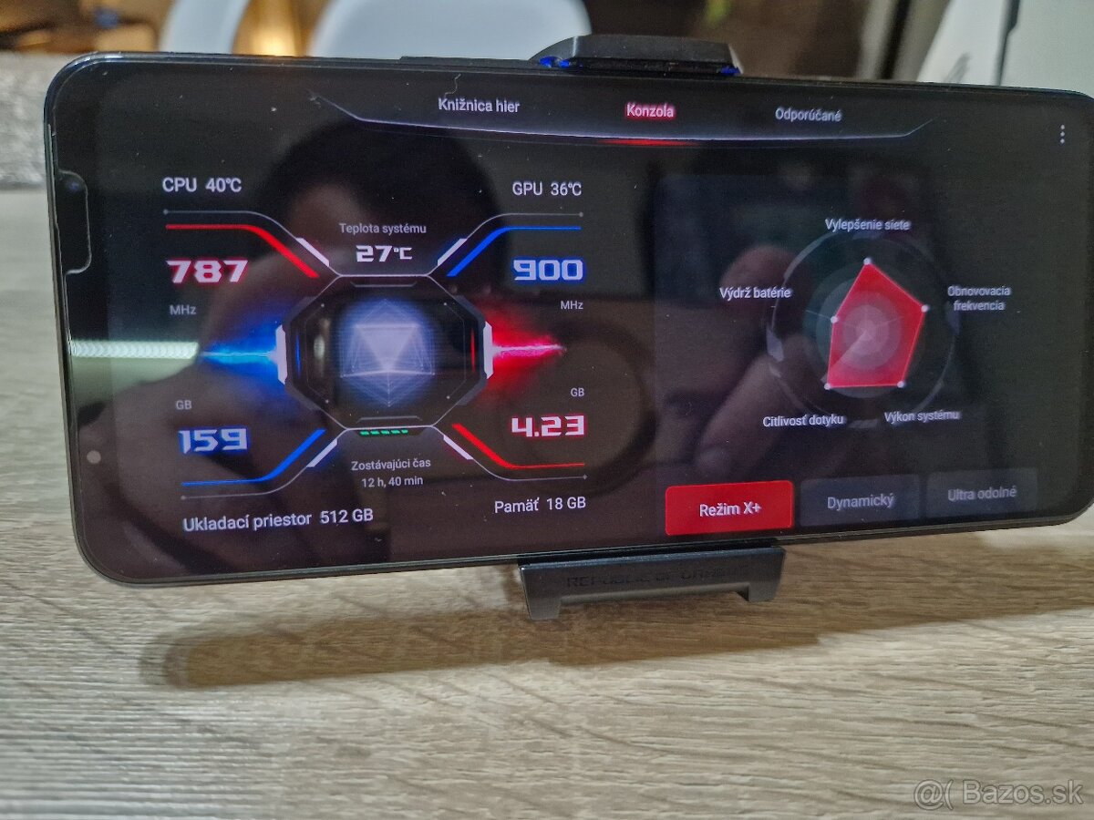Asus rog phone 6 pro 18/512gb herny telefon. - 10