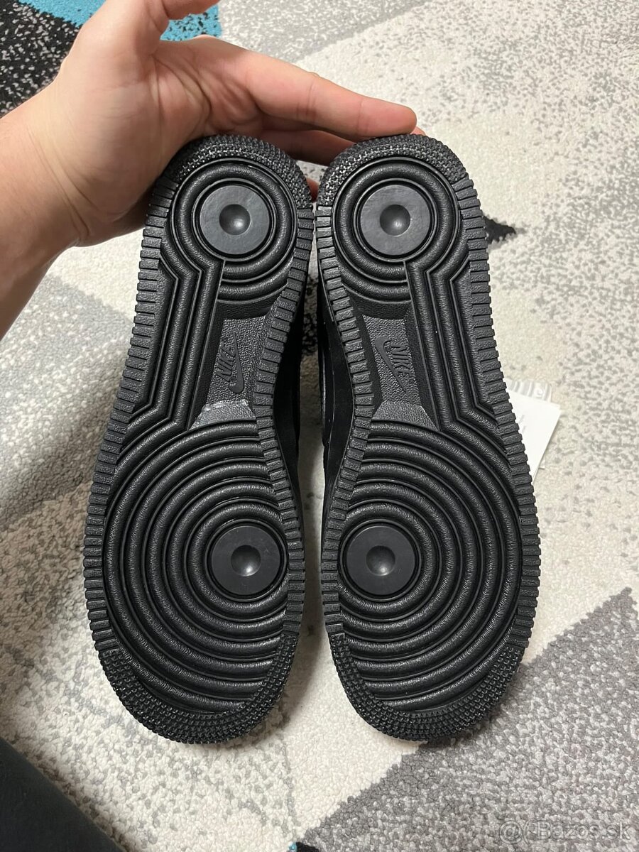 Nike Air Force one 1 čierna 45 - 10