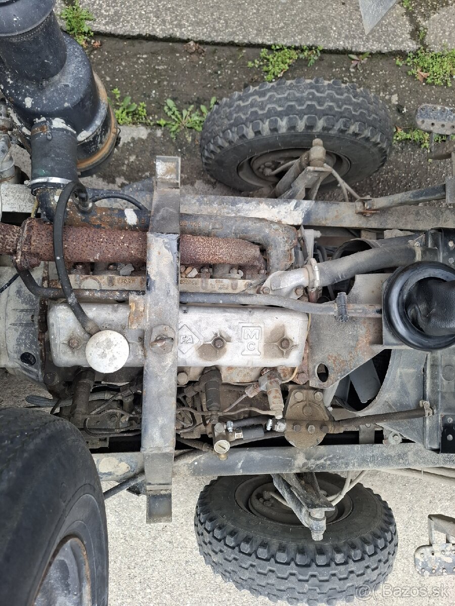 Multicar M 25 3 stranny sklápač redukovana prevodovka - 10